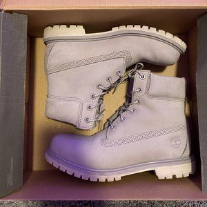 Grey 8.5 Women's Timbs